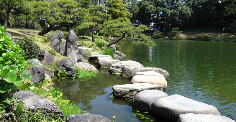 Jardim Kiyosumi Teien no Japão